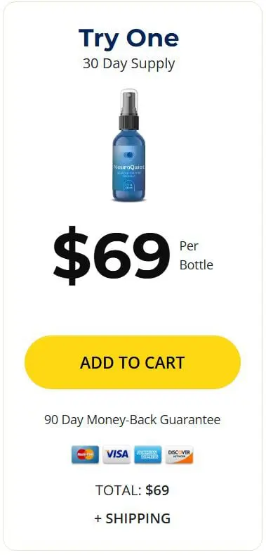 NeuroQuiet 1 bottle price